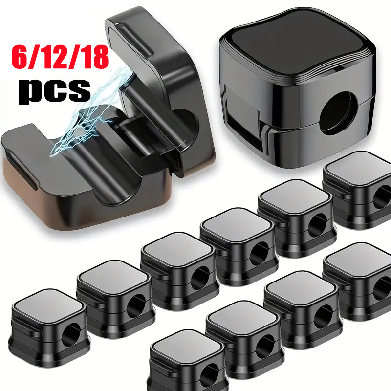 Magnetic Charging Cable - 6/12/18 SZT. Magnetyczne Klipsy do Organizacji