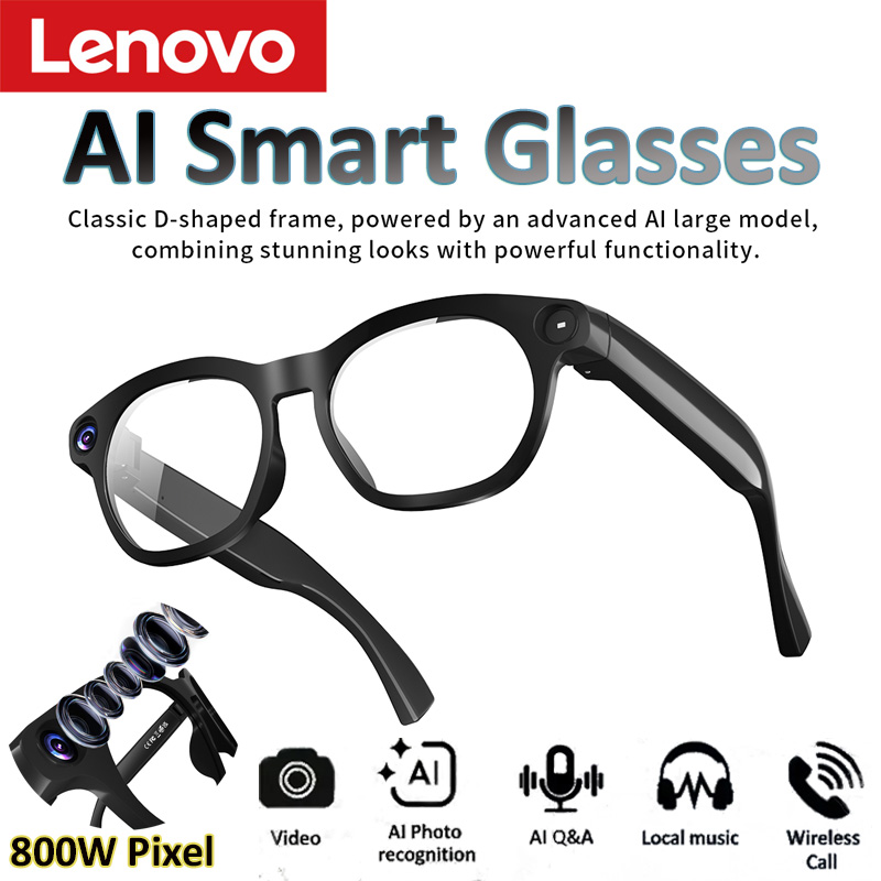 Smart Glasses Ar - Okulary Lenovo AI Smart Glasses 800W