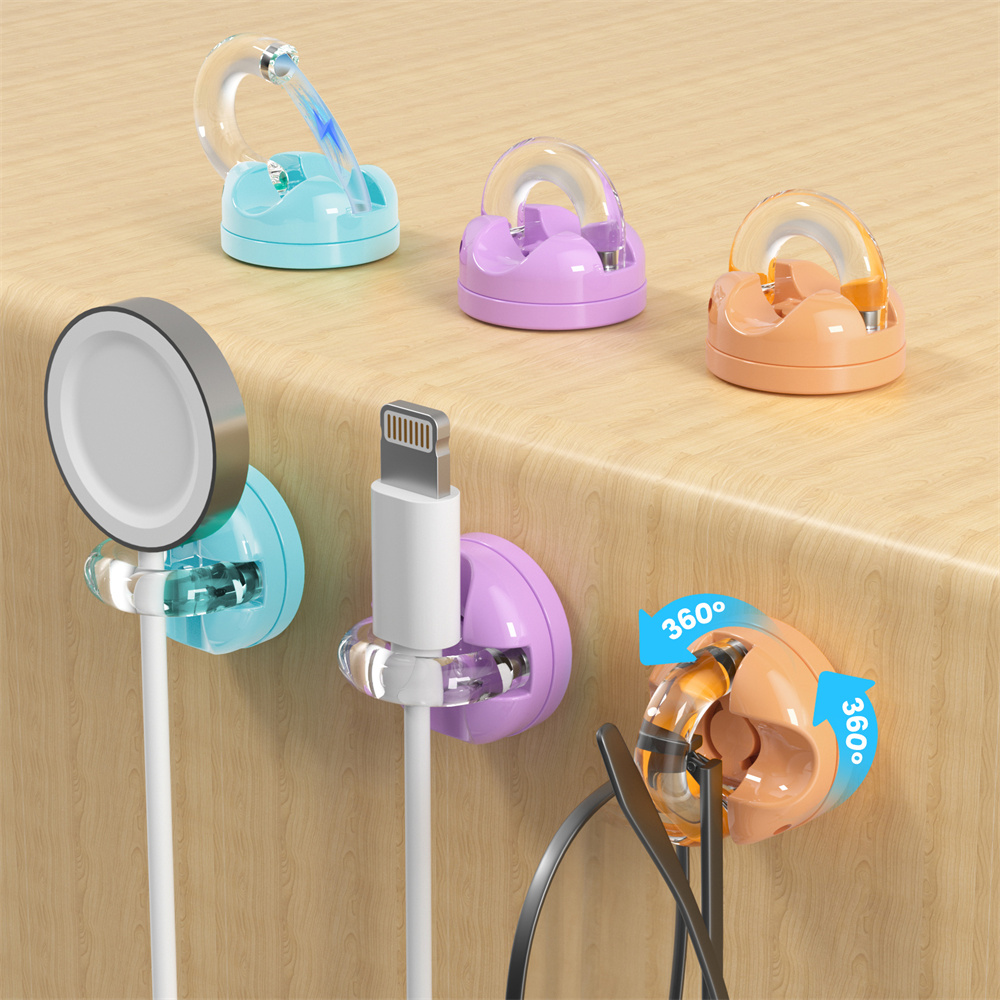 Magnetic Charging Cable - Organizer na kable magnetyczne, 6 sztuk,
