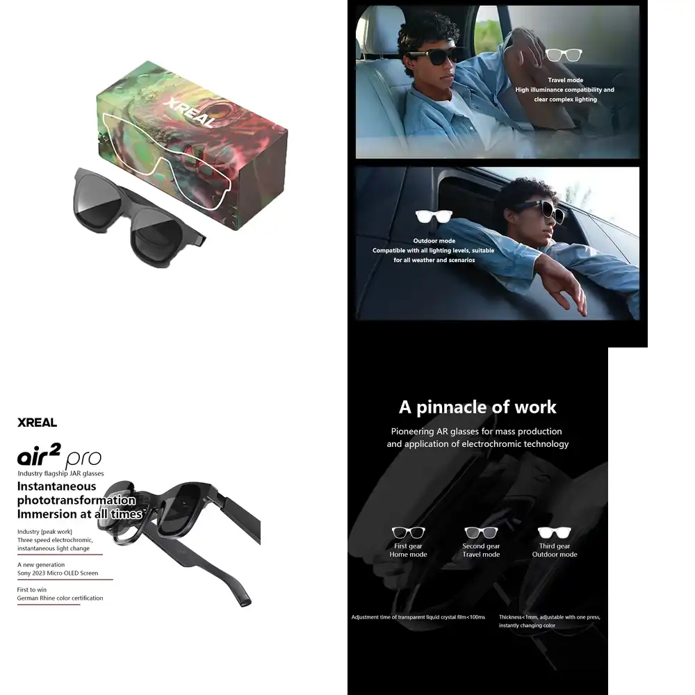 Smart Glasses Ar - Okulary AR Nreal Air 2 Pro,