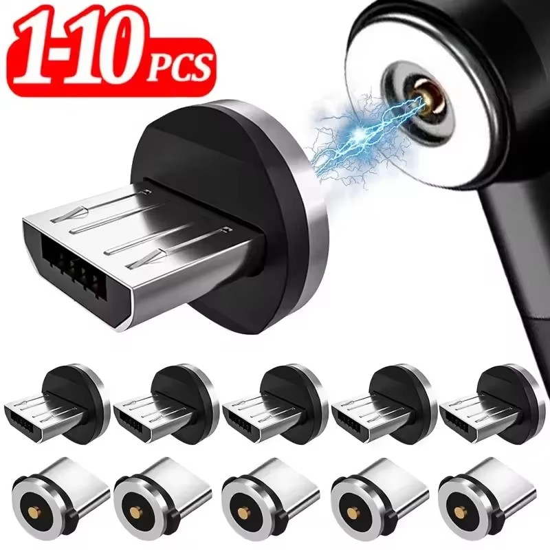 Magnetic Charging Cable - 1/5/10 SZT. Magnetyczne końcówki USB-A na