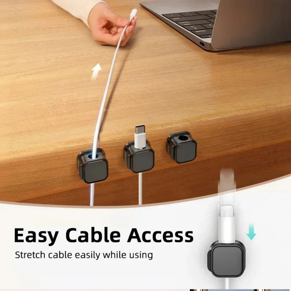 Magnetic Charging Cable - Magnetyczny organizer na kable z regulowanym