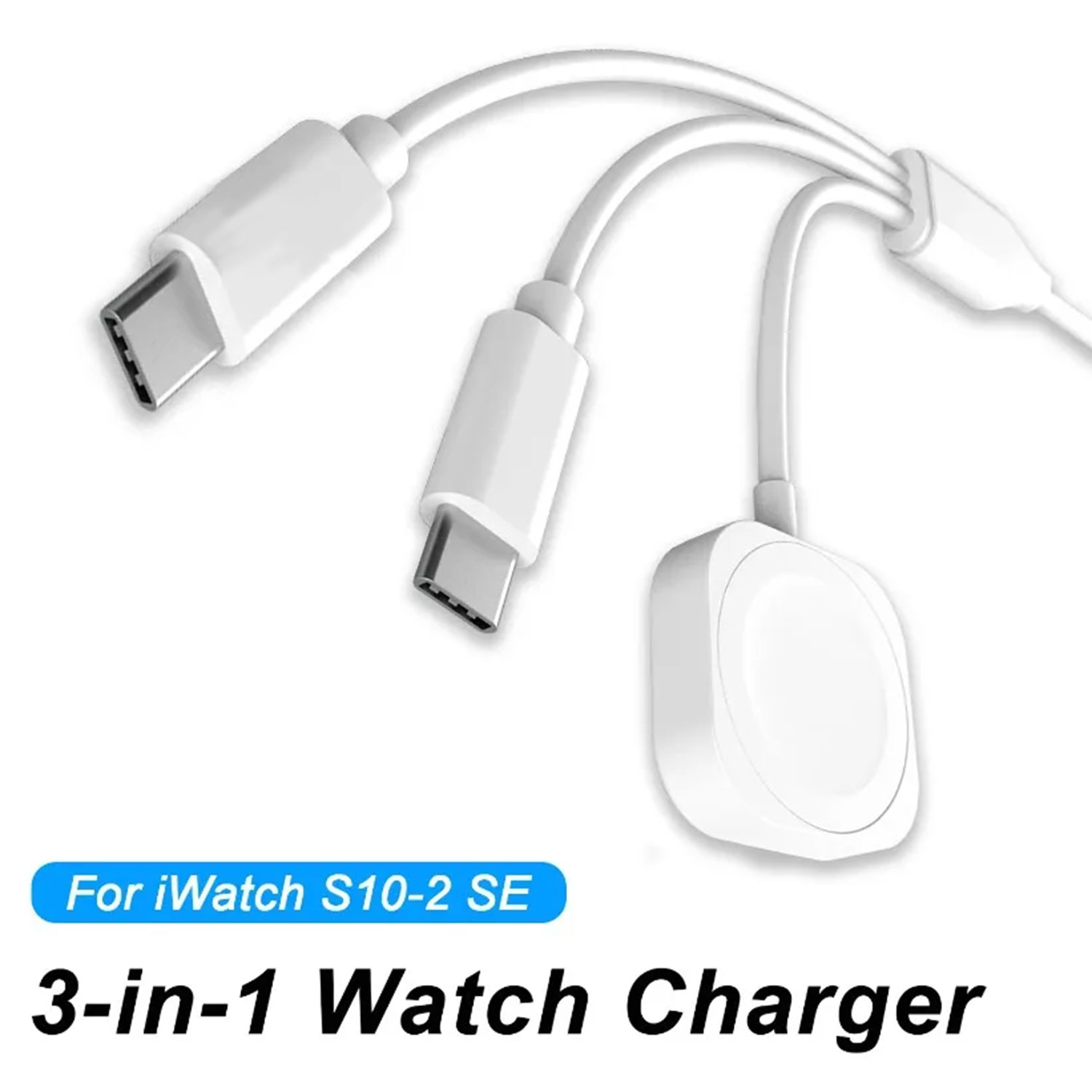 Magnetic Charging Cable - Magnetyczna ładowarka 3 w 1 do