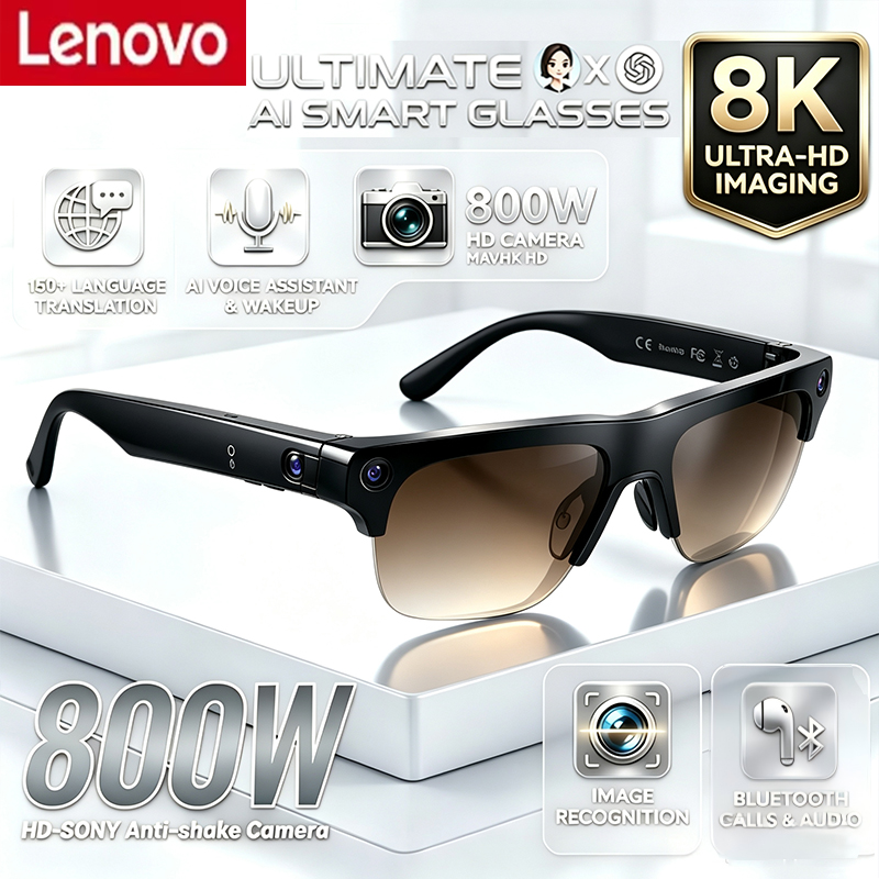 Smart Glasses Ar - Okulary Lenovo Smart AI 800w HD