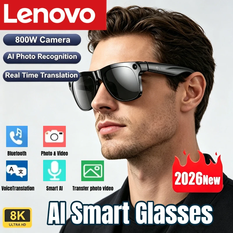 Smart Glasses Ar - Okulary Lenovo AI Smart Glasses 8K