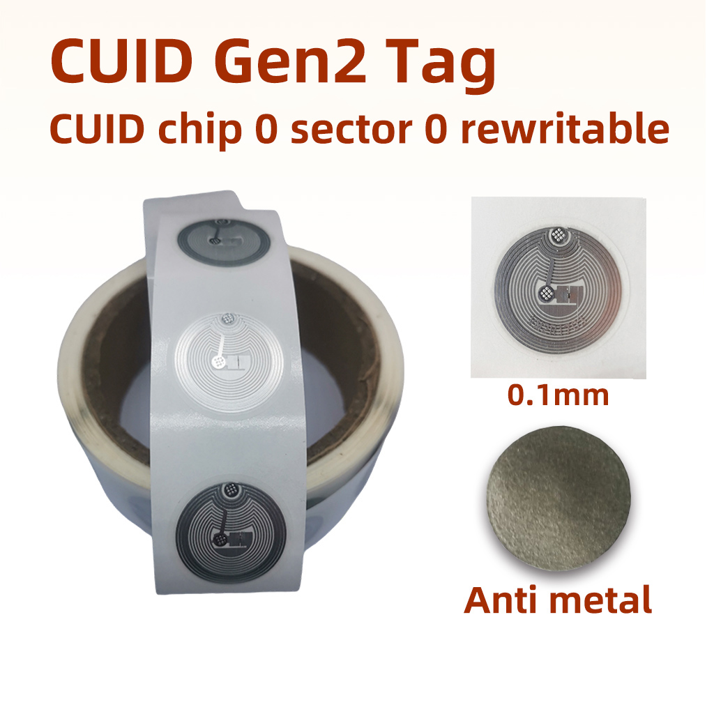 Nfc Tag Programmable - cuid Naklejka Wet Inlay 13.56mhz CUID