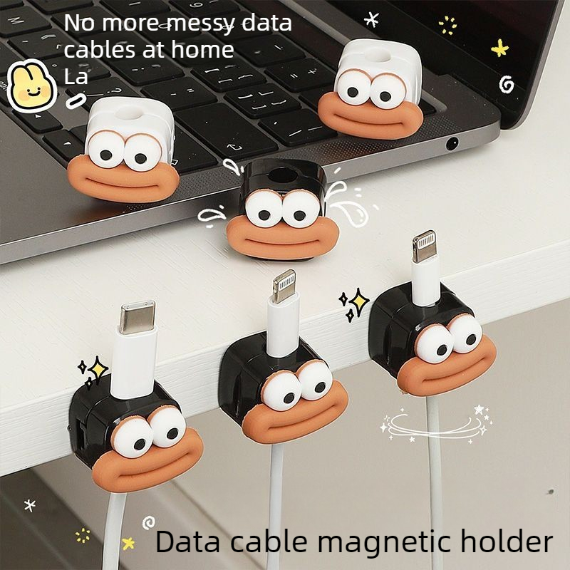 Magnetic Charging Cable - 1/5/10 szt. Magnetyczne klipsy do kabli,