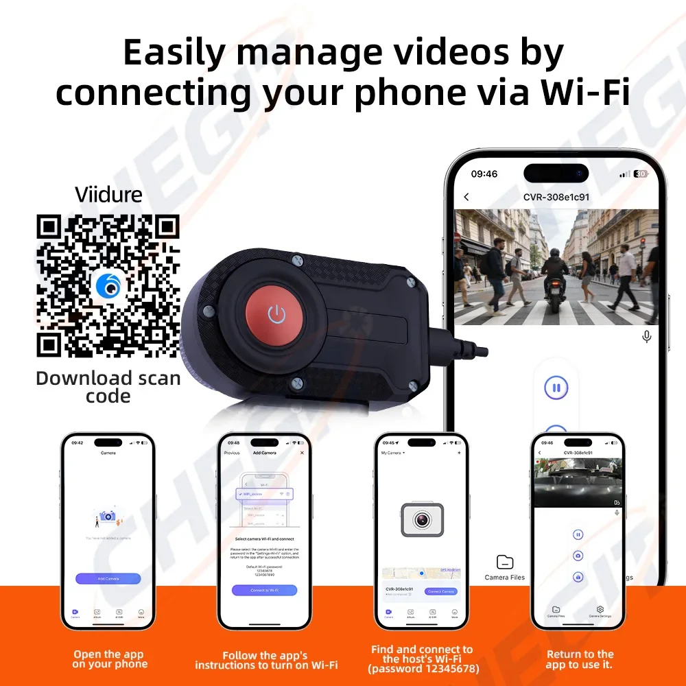 Rejestrator motocyklowy DVR 2K – Compact Camera Mirrorless recenzja i cena