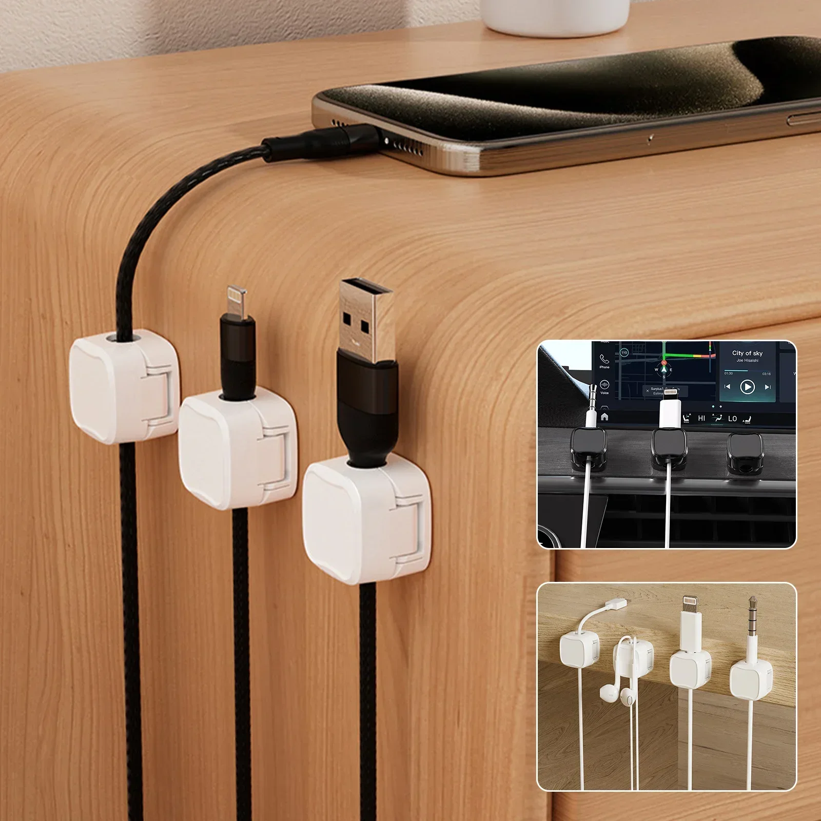6/12/24PCS Magnetyczny organiz – Magnetic Charging Cable recenzja i cena