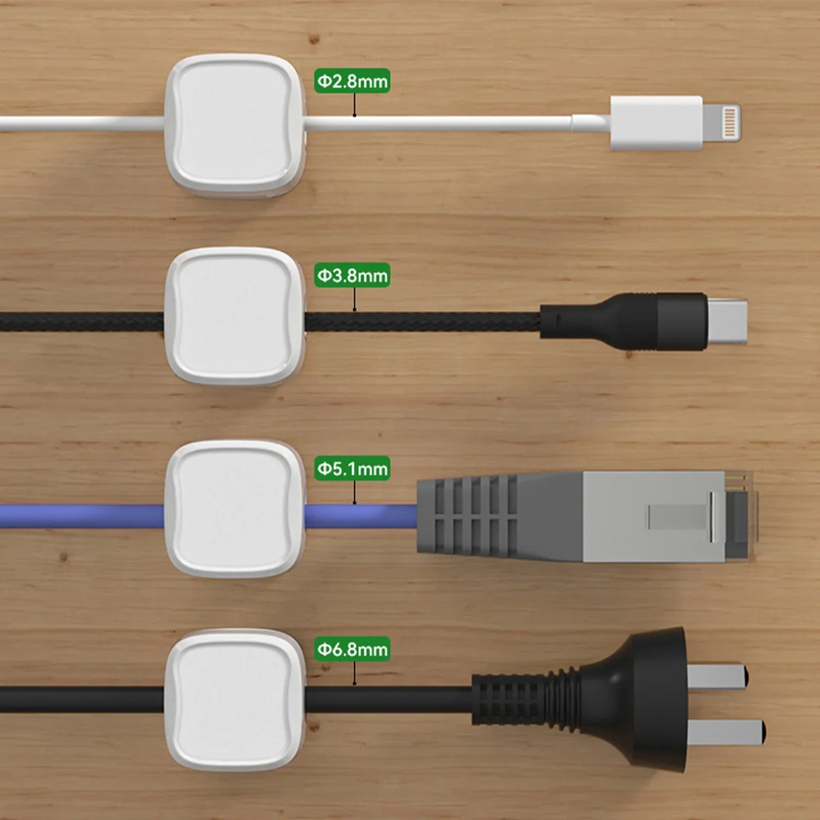 6/12/24PCS Magnetyczny organiz – Magnetic Charging Cable recenzja i cena