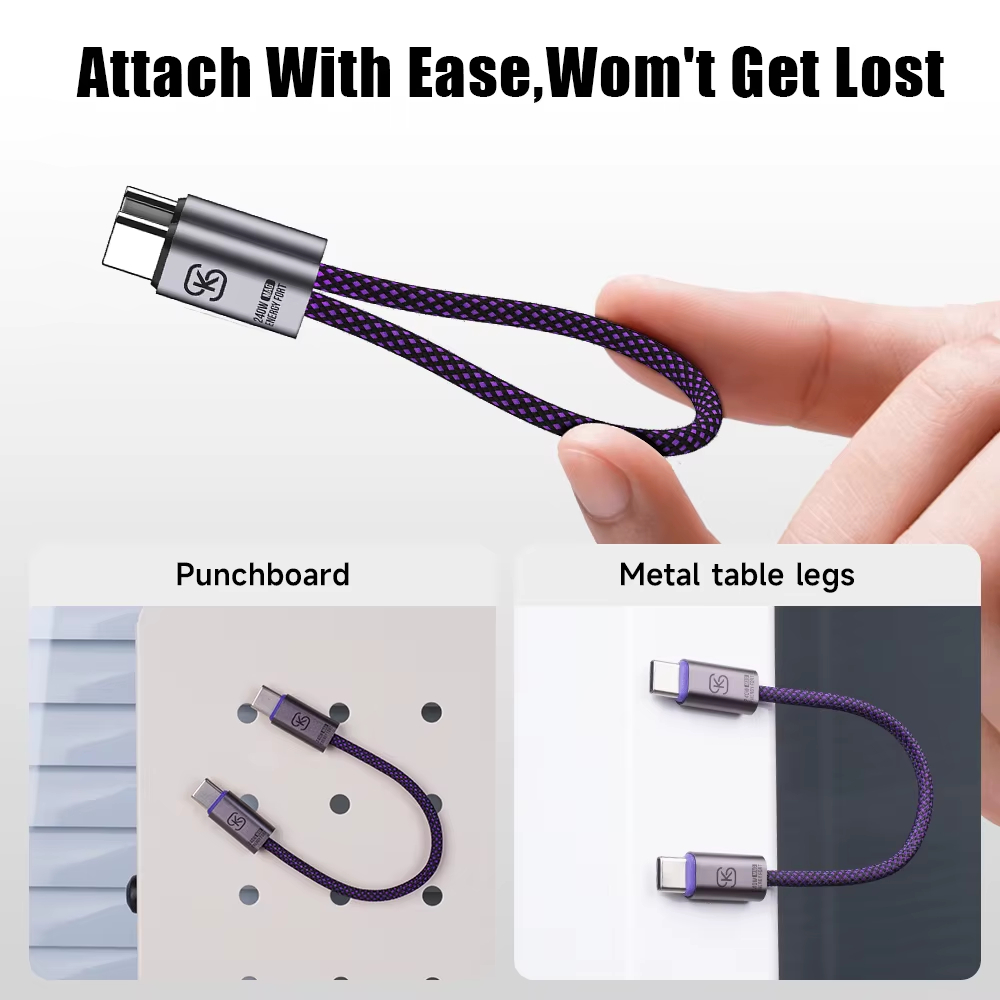 Kabel magnetyczny 240W, krótki – Magnetic Charging Cable recenzja i cena