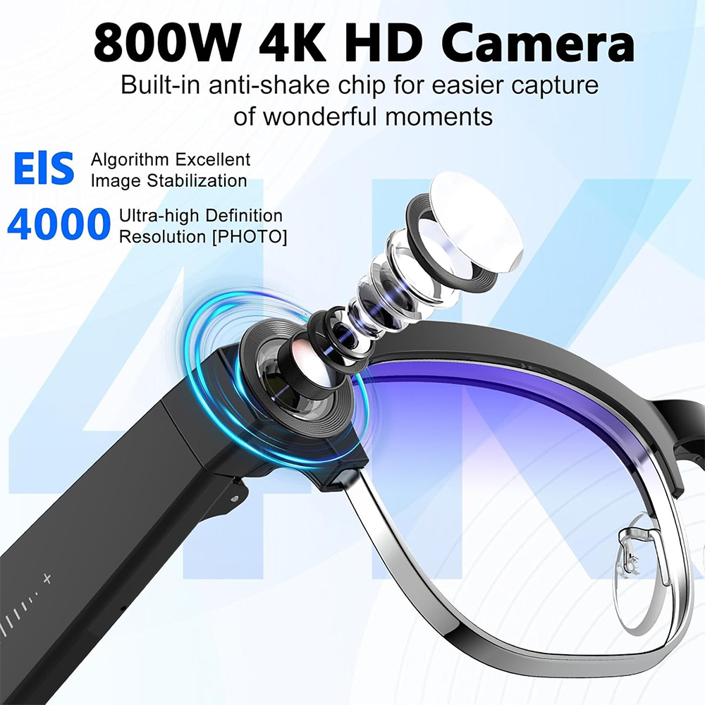 Okulary inteligentne 4K z AI,  – Smart Glasses Ar recenzja i cena