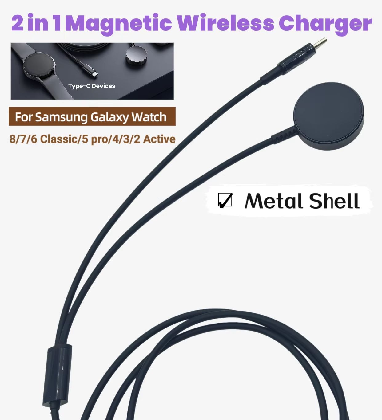 Magnetyczny, bezprzewodowy kab – Magnetic Charging Cable recenzja i cena