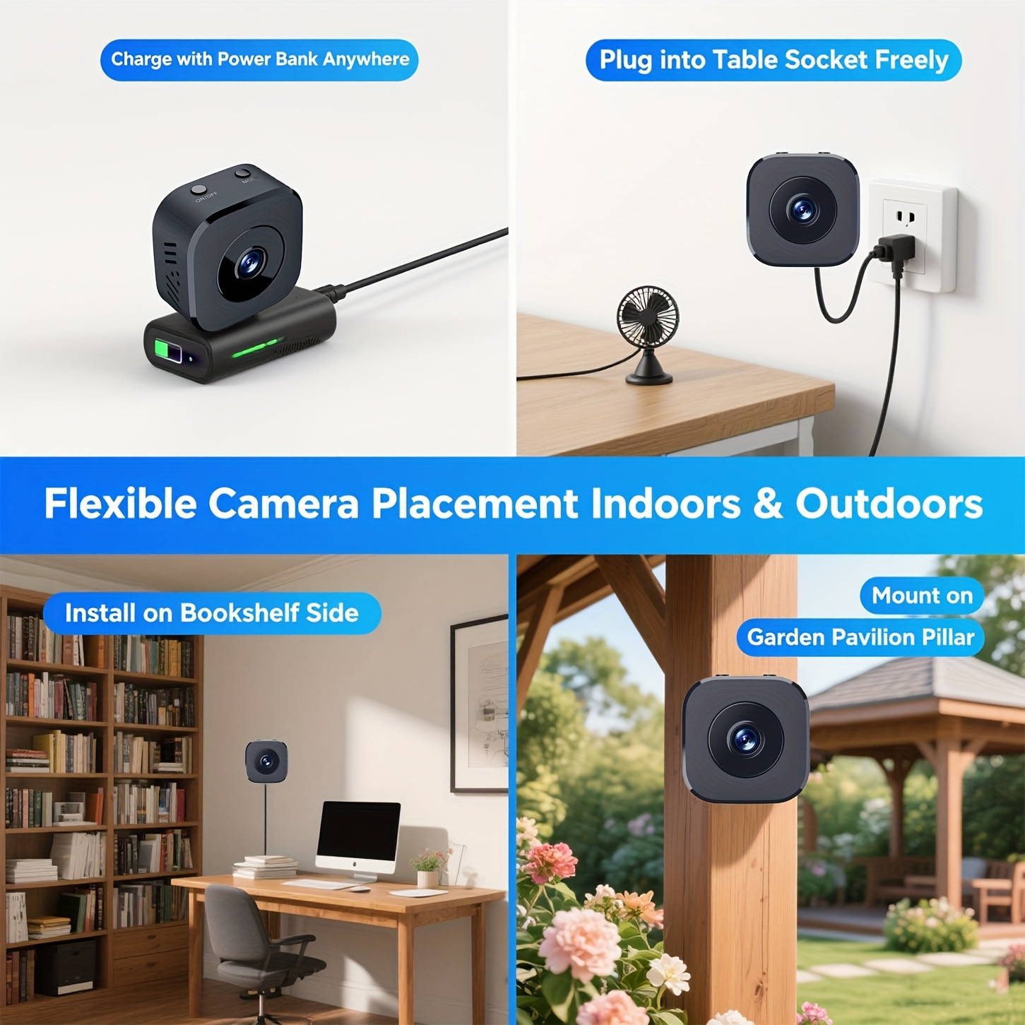 Miniaturowa kamera WiFi HD 108 – Compact Camera Mirrorless recenzja i cena