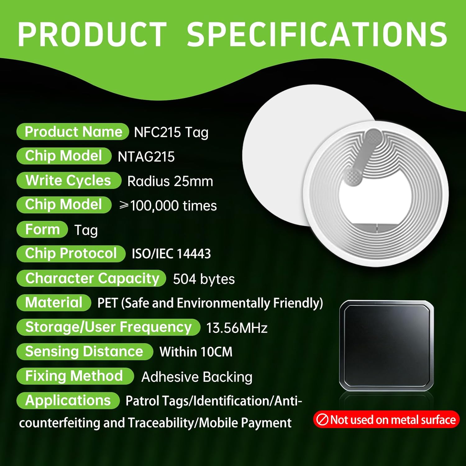 Tagi NFC, samoprzylepne naklej – Nfc Tag Programmable recenzja i cena