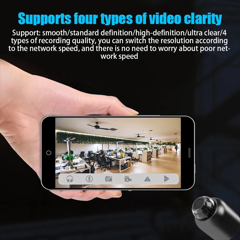 Miniaturowa kamera WiFi 1080P  – Compact Camera Mirrorless recenzja i cena