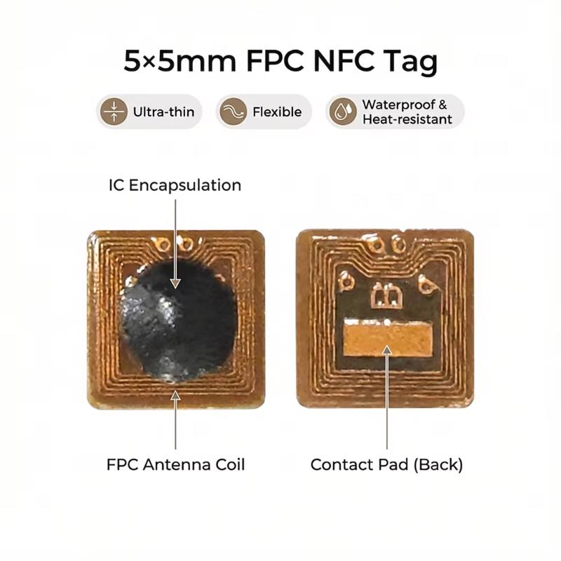 1/5/10 SZT. Programowalna nakl – Nfc Tag Programmable recenzja i cena